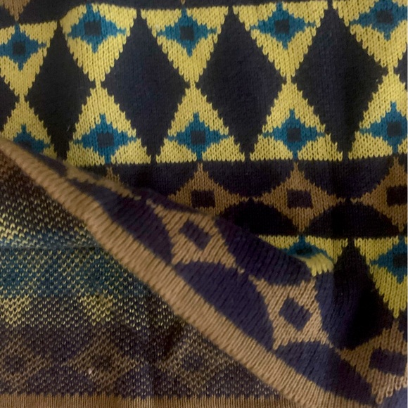 🔴 Geometric knitted bodycon skirt - Picture 5 of 5